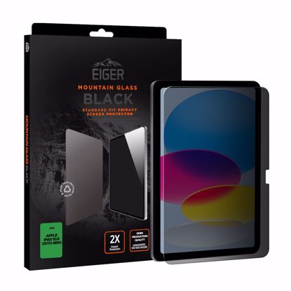 Picture of Eiger Eiger Mountain Black Privacy Tablet Screen Protector for iPad 10.9 (10th Gen)